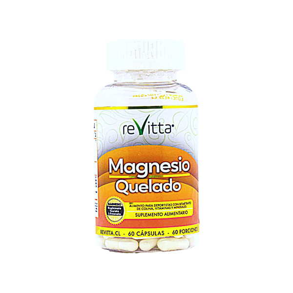 Magnesio Quelado 60 Cápsulas
