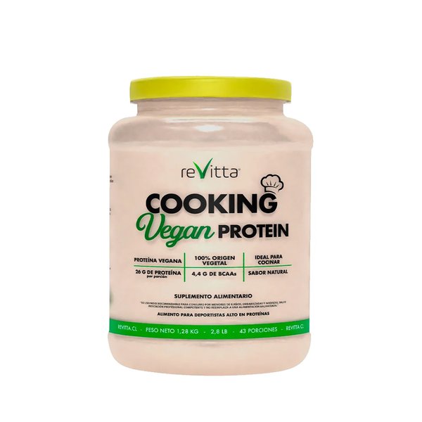Cooking Vegan Protein -Proteína 1.28kg- 43 Porciones