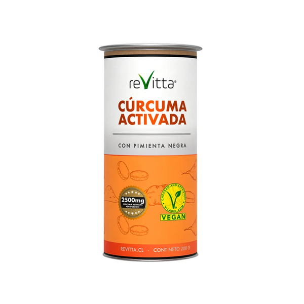 Cúrcuma Activada + Pimienta Negra 200 Grs