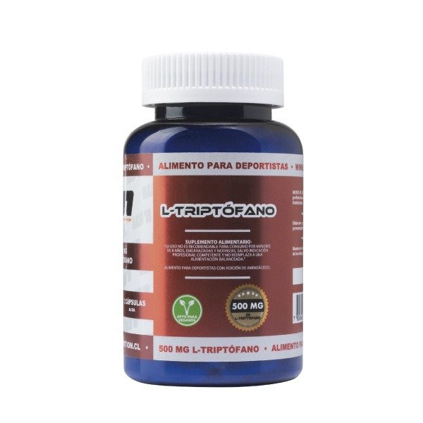 L-Triptófano 500mg 120 Cápsulas