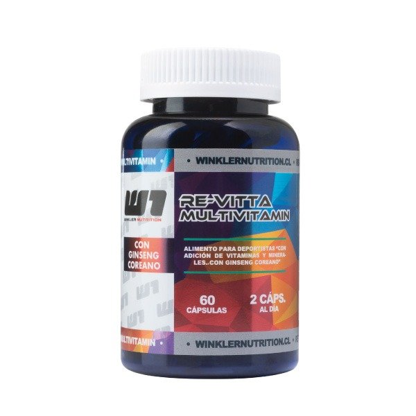 Multivitamínico Re-Vitta Multivitamin 60 Cáps. 30 Porciones