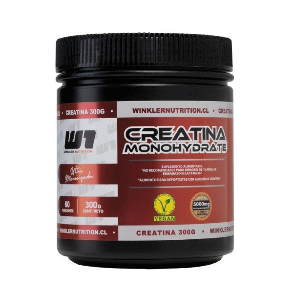 Creatina Monohidrato 300 Grs. 60Servicios