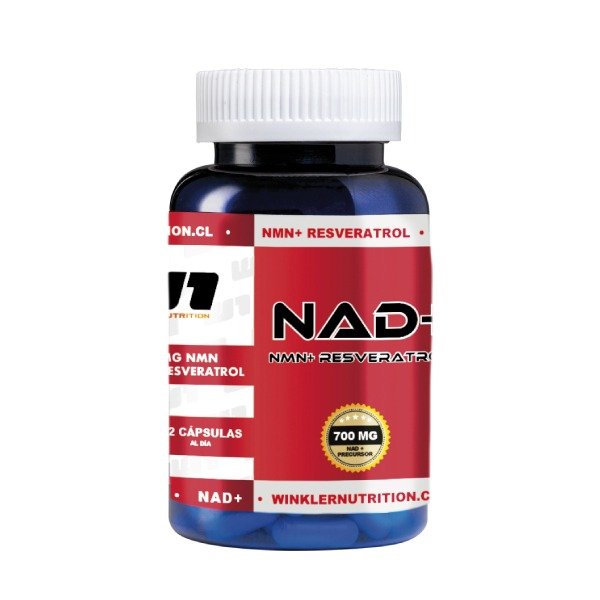 Nad+ Nmn + Resveratrol 60 Cápsulas