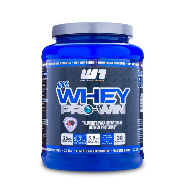 Proteína Whey Pro Win 1kg. 30Servicios