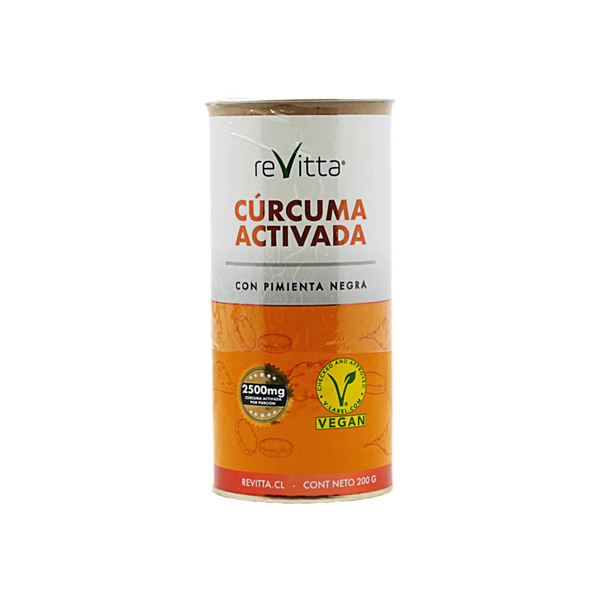 Cúrcuma Activada + Pimienta Negra 200 Grs