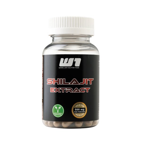 Resina Natural Shilajit 60 Cápsulas