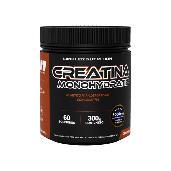 Creatina Monohidrato 300 Grs 60 Porciones