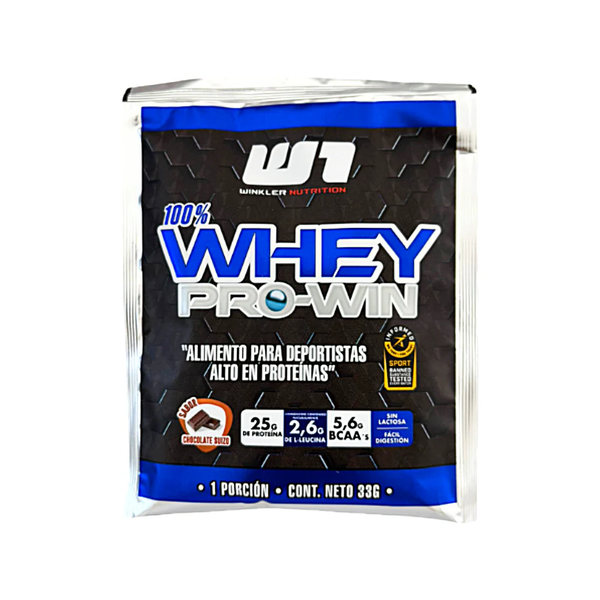 Proteína Sachet Whey Pro Win 33 Grs