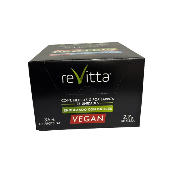 Pack 16 Barrita Vegana 45 Grs Revitta