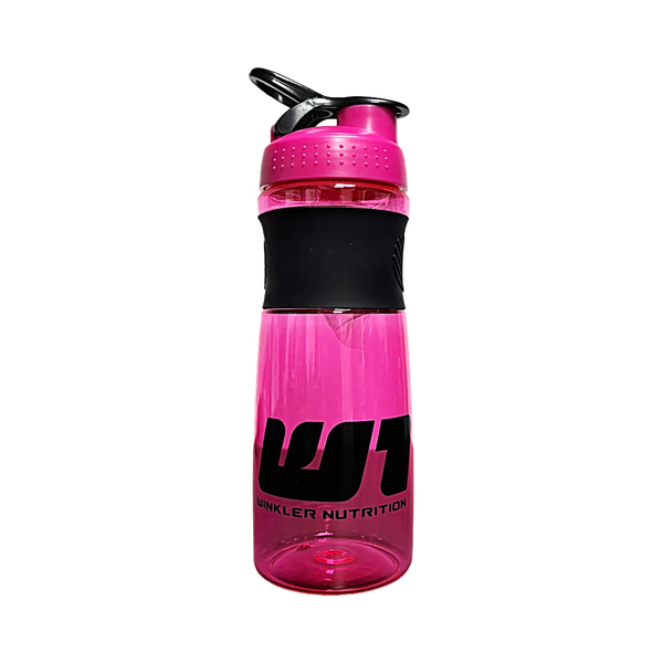 Shaker Con Goma + Bolilla Anti-Grumos Rosado 700 ml