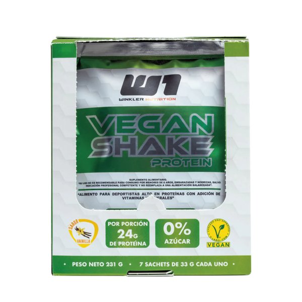 Pack 7 Proteína Vegana Vegan Shake 33 Grs