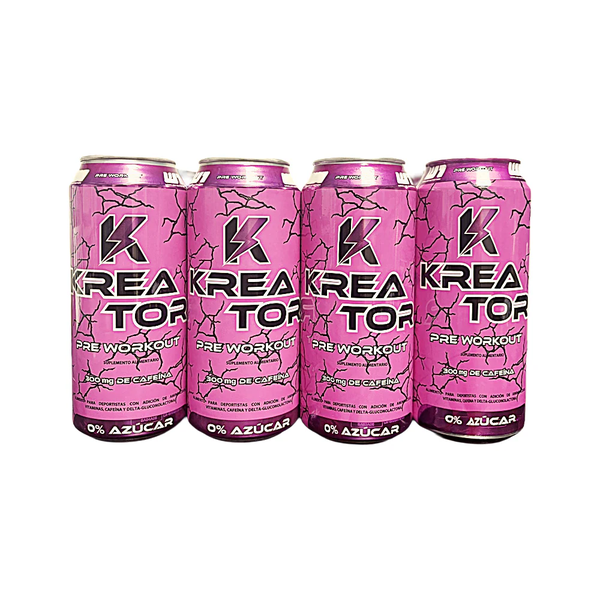Pack 12 Pre-Entreno Kreator 473 ml