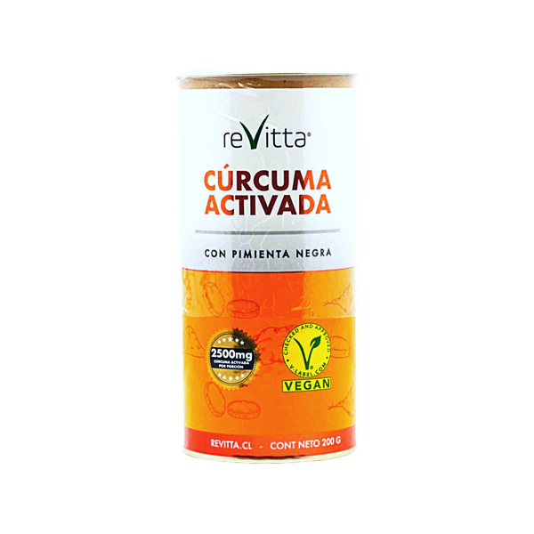 Cúrcuma Activada + Pimienta Negra 200 Grs