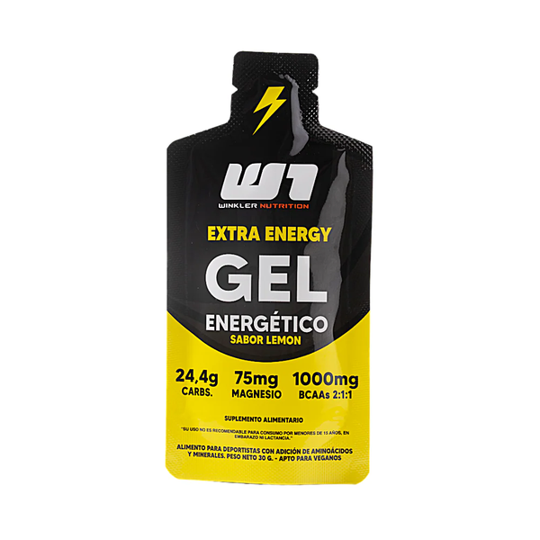 Gel Energético + Bcaas Y Magnesio 30g